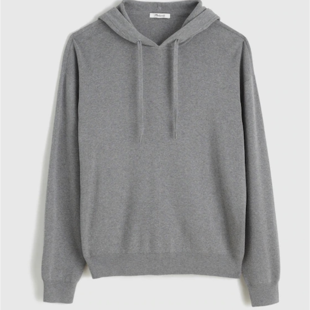 Madewell xl Gray Hooded Sweatshirt